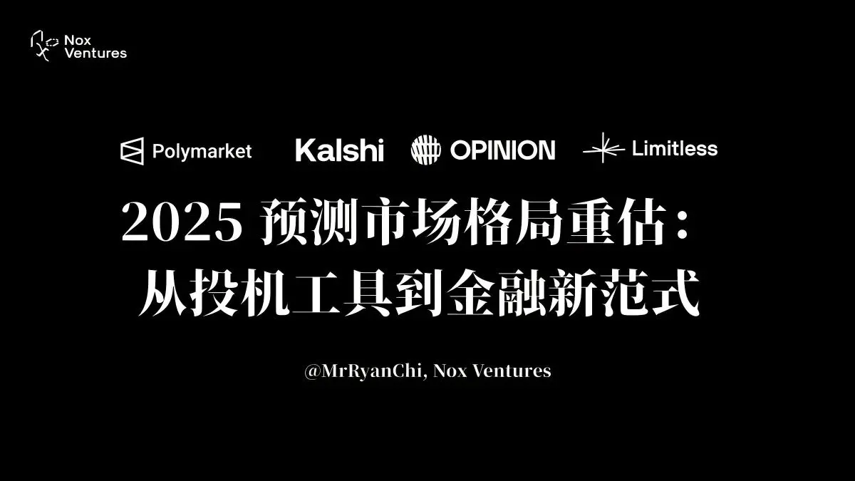 2025 预测市场格局重估：从投机工具到金融新范式缩略图