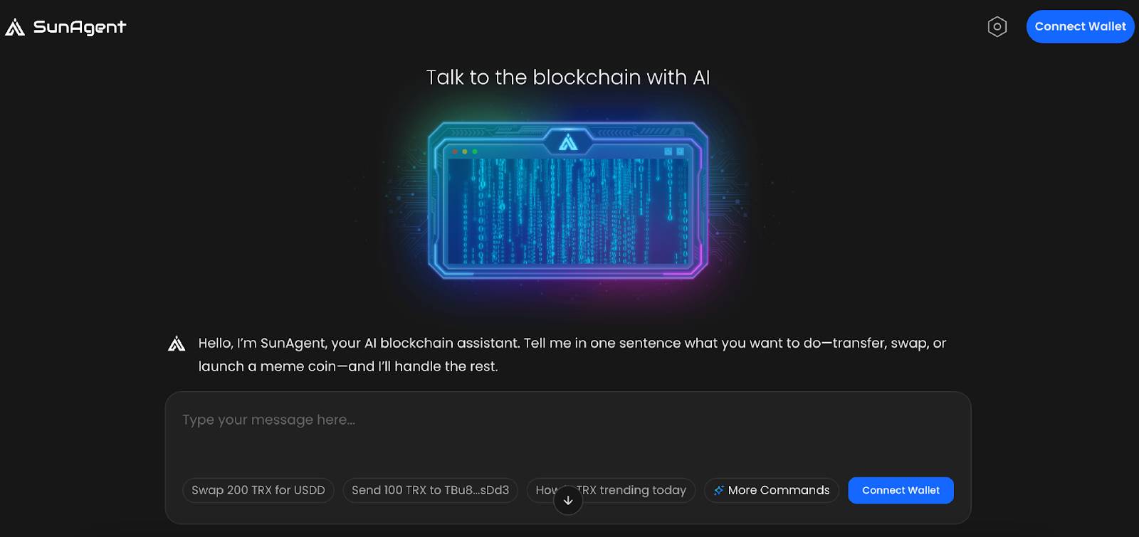AI 驱动新纪元:SunAgent 以 AI 智能交互中枢,重塑波场 TRON 链上交互新范式缩略图 AI 驱动新纪元:SunAgent 以 AI 智能交互中枢,重塑波场 TRON 链上交互新范式缩略图