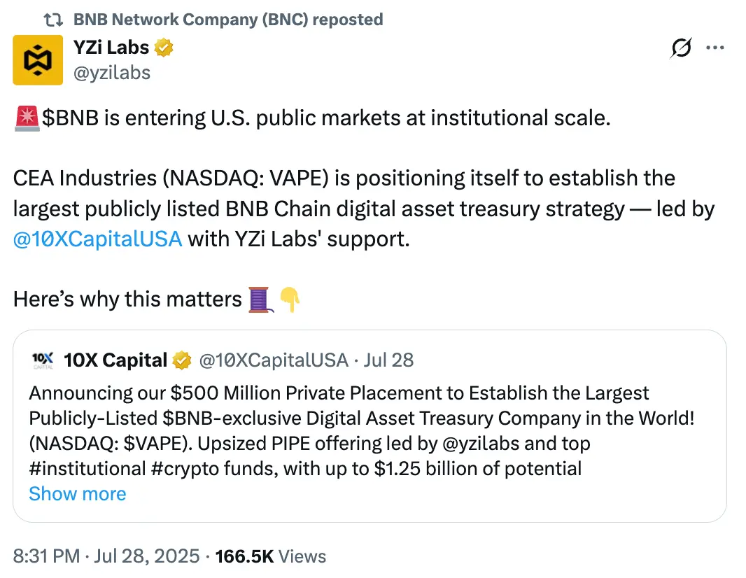 YZi Labs 指控 10X Capital「背信弃义」、管理不善,「维权」与「夺权」之战已正式打响?缩略图 YZi Labs 指控 10X Capital「背信弃义」、管理不善,「维权」与「夺权」之战已正式打响?缩略图