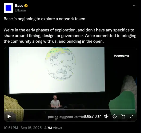 Base 探索发币:Layer 2 迎来最强竞争者缩略图 Base 探索发币:Layer 2 迎来最强竞争者缩略图
