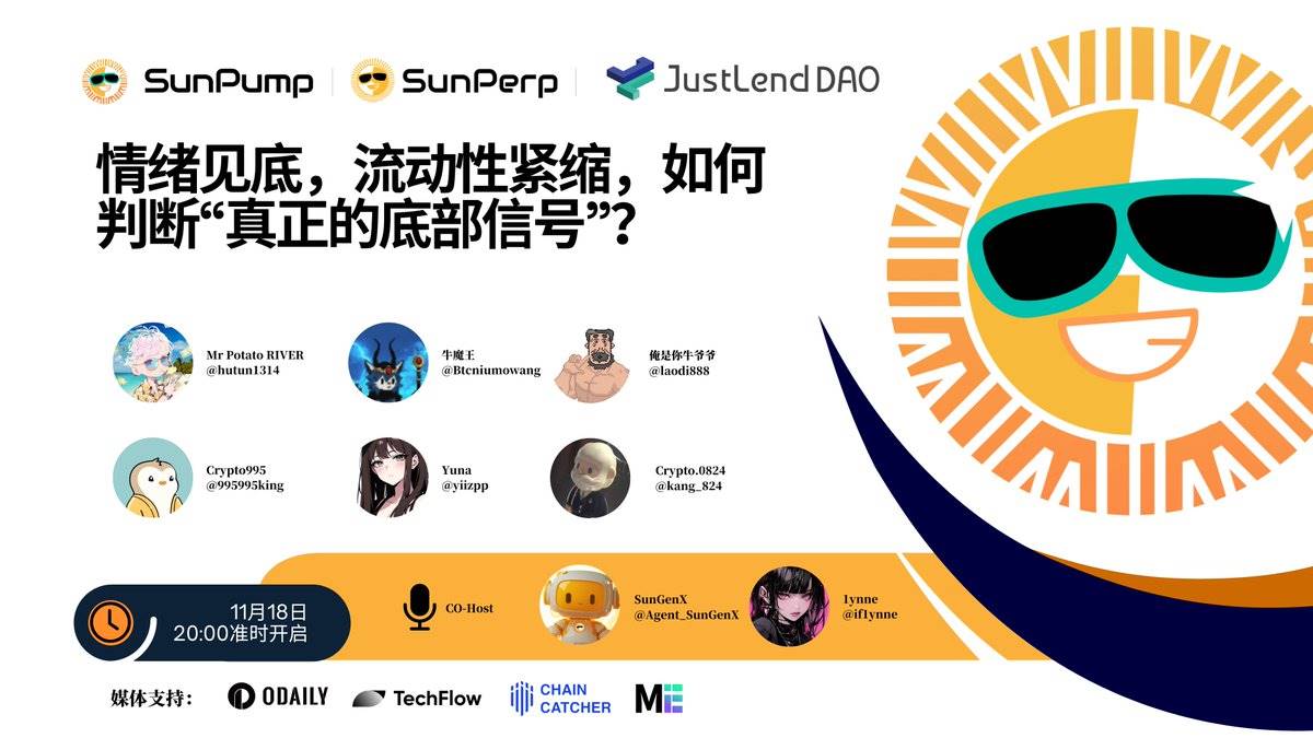 Space 回顾|情绪见底,流动性紧缩,如何判断“真正的底部信号”?缩略图 Space 回顾|情绪见底,流动性紧缩,如何判断“真正的底部信号”?缩略图