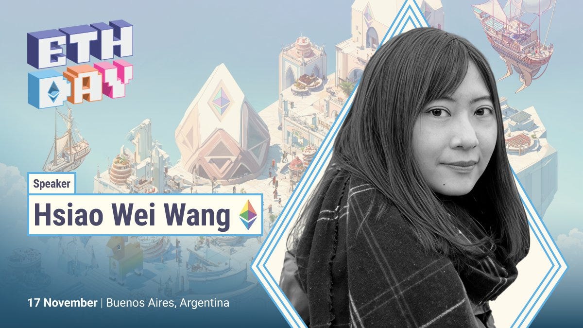 以太坊基金会联合执行董事 Hsiao-Wei Wang:以太坊是一架梯子,我们会一起往上爬缩略图 以太坊基金会联合执行董事 Hsiao-Wei Wang:以太坊是一架梯子,我们会一起往上爬缩略图